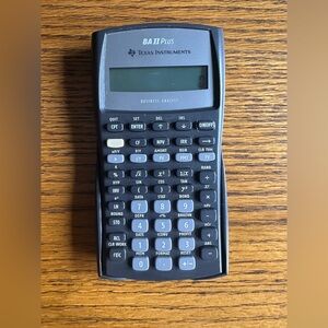 Texas Instruments BA II Plus Calculator in